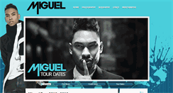 Desktop Screenshot of migueltour.com